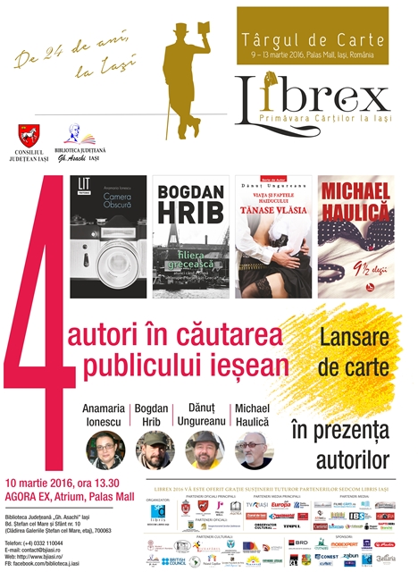 Afis 4 autori in cautarea LIBREX